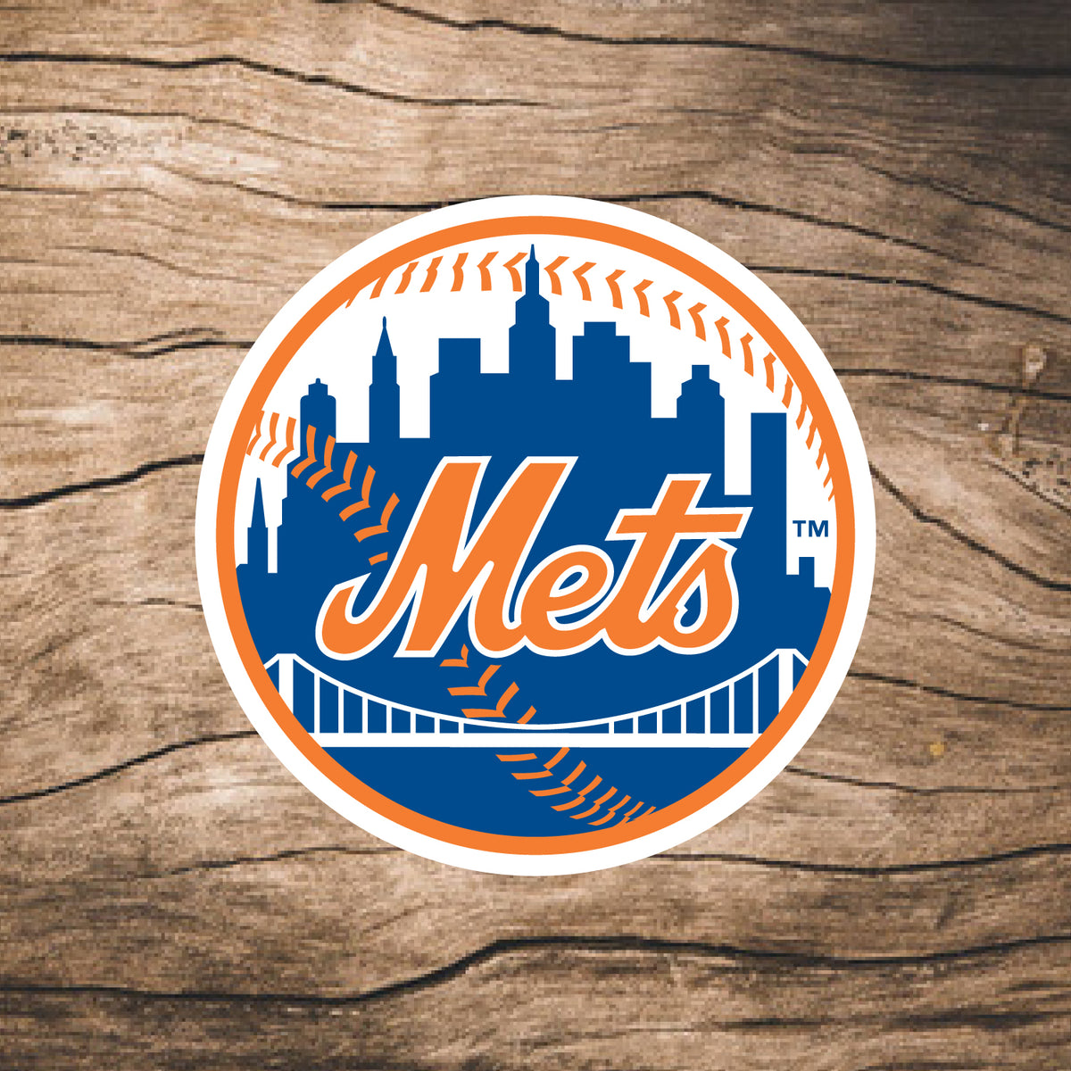 NEW Coopersburg Sports MLB New York Mets 8” Orange Bat Pen